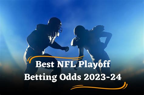 nfl playoff betting odds